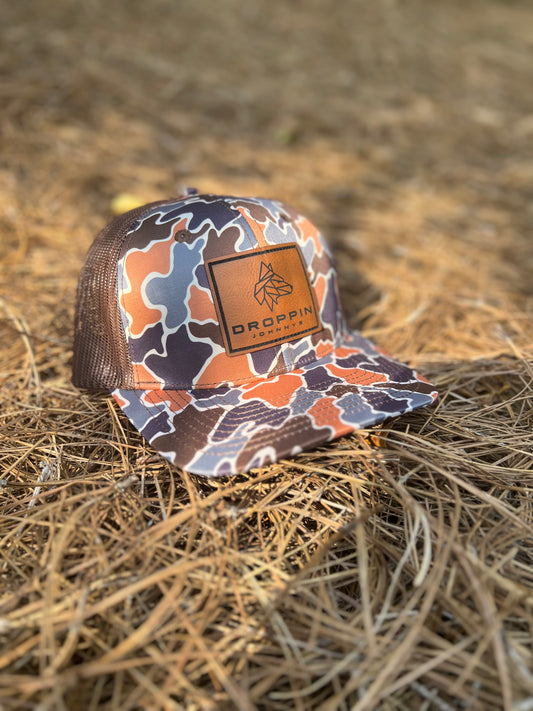 Camo Trucker Hat- Coyote Hunting